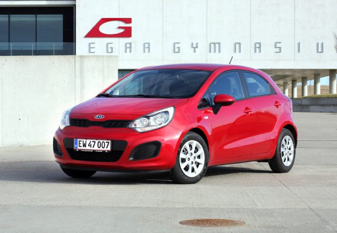 Kia Rio for v ældste biler