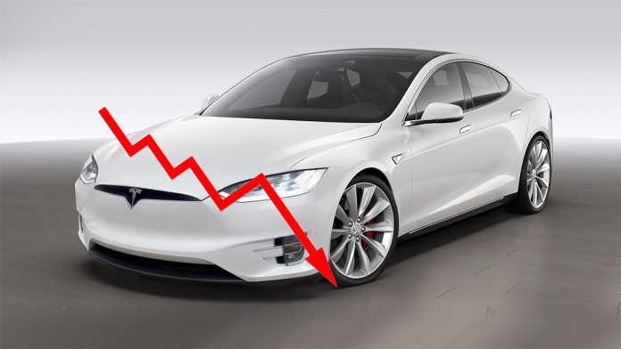 Tesla salg fald elbilforening