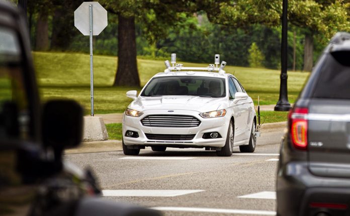 Ford Fusion Hybrid Autonomous Vehicle Fremtidens biler