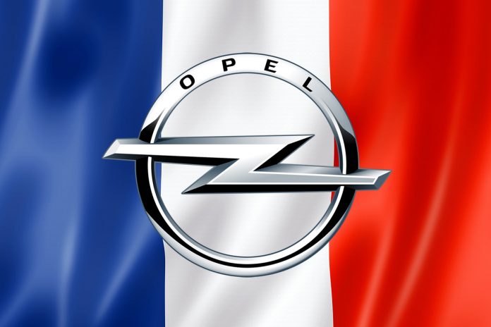 French flag opel salg
