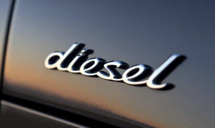 Diesel skilt
