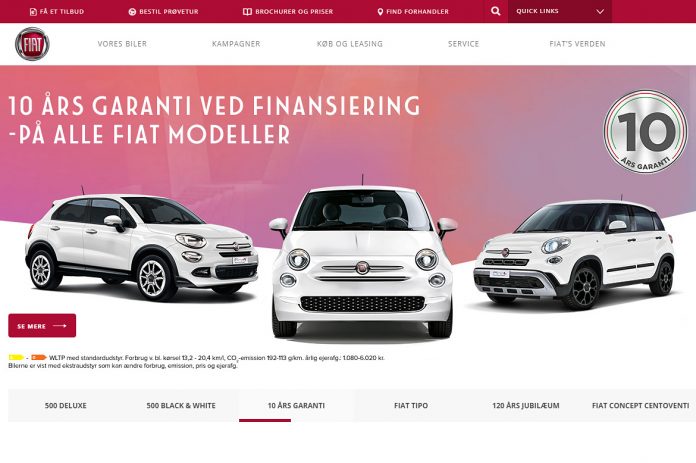 Fiat 10 års garanti 10 års garanti