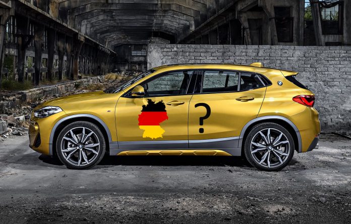 BMW X2 tysk tyske biler