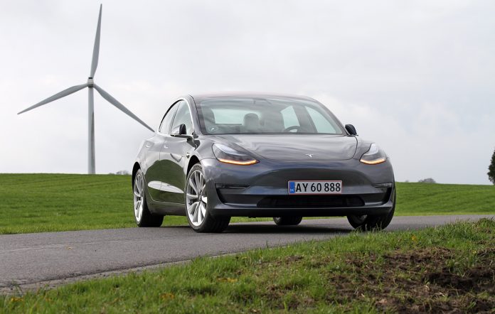 Tesla Model 3 front brugte elbiler