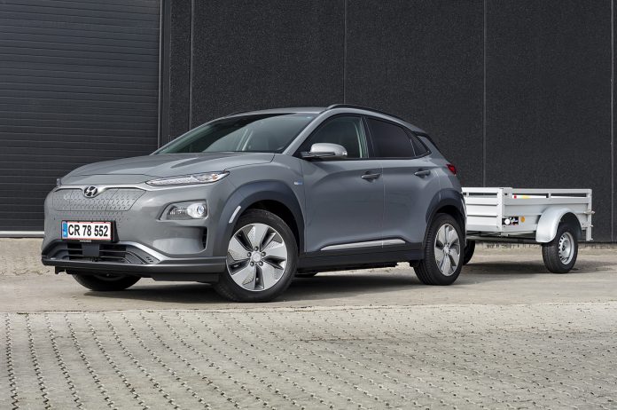 Hyundai Kona el trailer anhængertræk