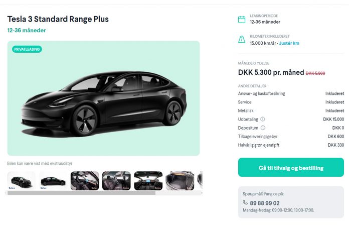 GoMore Tesla leasing gomore