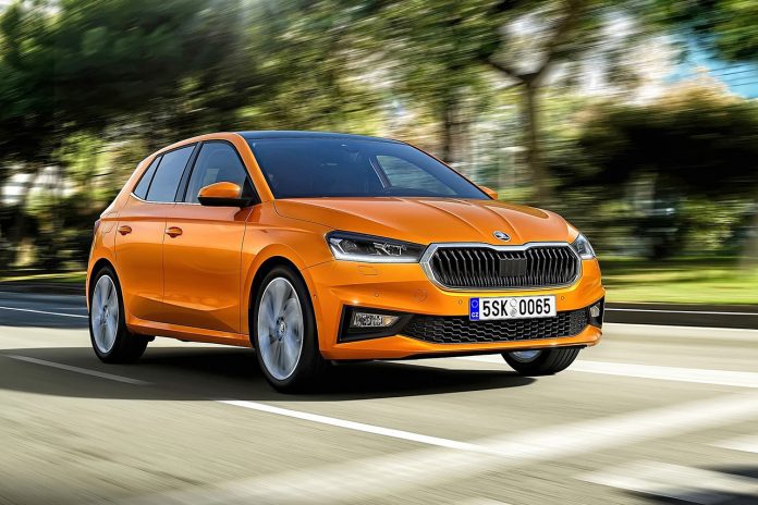 Skoda-Fabia-2022-fart skoda fabia