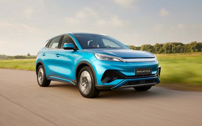 BYD ATTO 3 byd elbiler japan