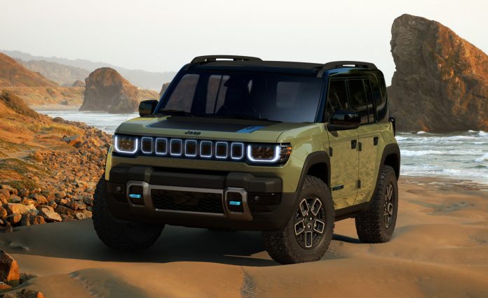 The all-new, all-electric Jeep® Recon: 100% Jeep; 100% zero emi el jeep