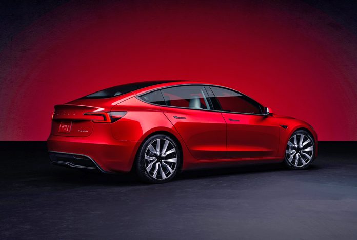 Model 3 fl bag Tesla importtold