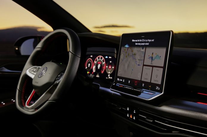 Volkswagen at the CES 2024 chatgpt