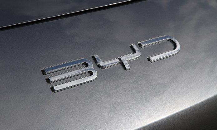 BYD Seal U logo BYD elbiler