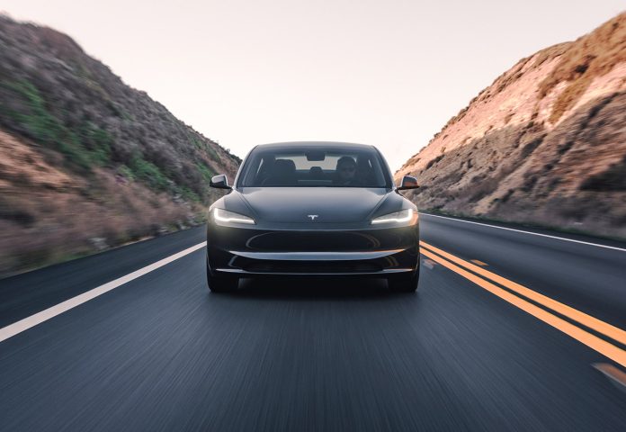 Model3_front fart rækkevidde 130 km/t