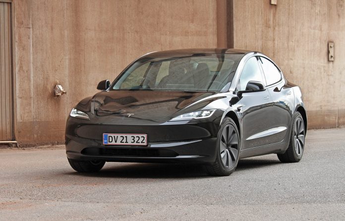 Tesla Model 3 2024 b bedste elbiler