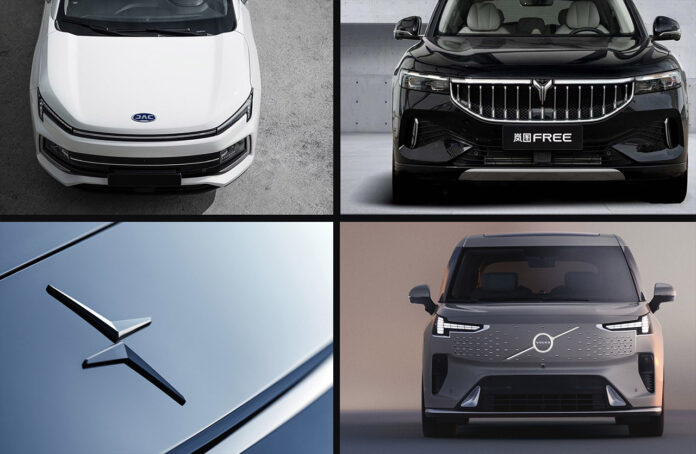 JAC Polestar Voyah Volvo kinesiske bilproducenter rusland