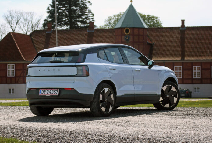 Volvo EX30 bag Volvo elbiler
