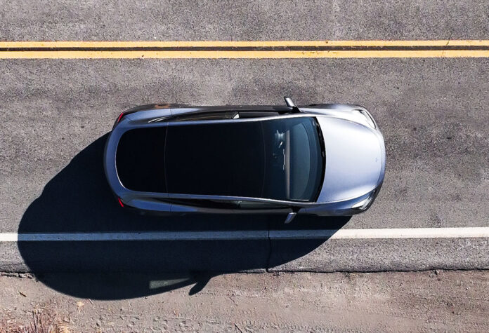 Tesla Model Y oppe aircondition elbiler