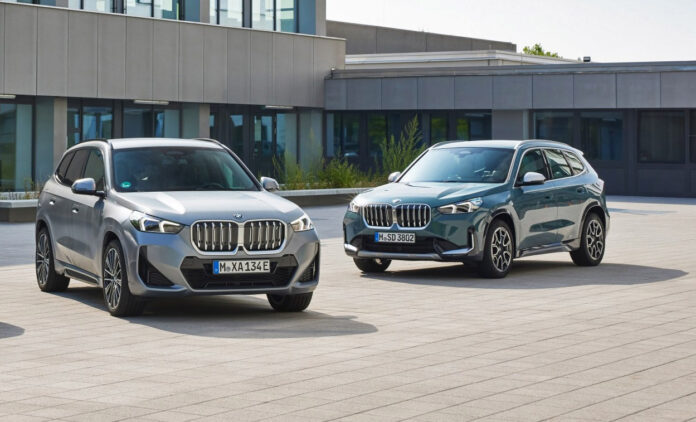 BMW X1 og iX1 bmw elbiler