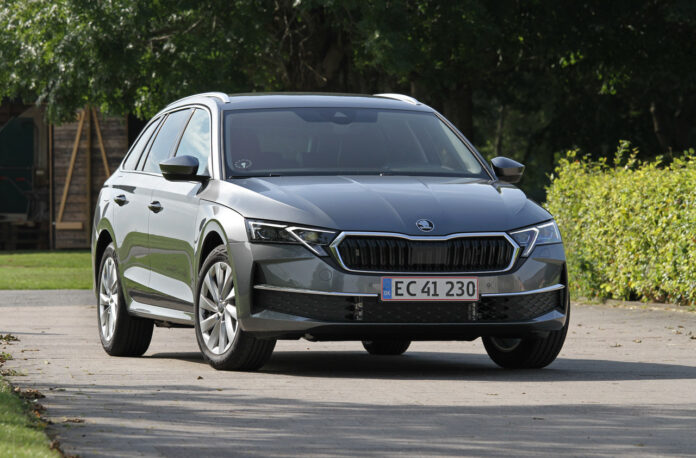 Skoda Octavia 2024 test skoda octavia