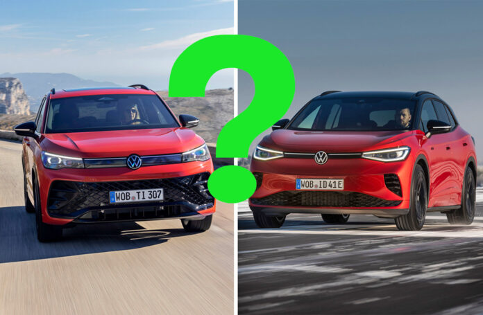 VW Tiguan og ID4 spg prisforskellen elbiler