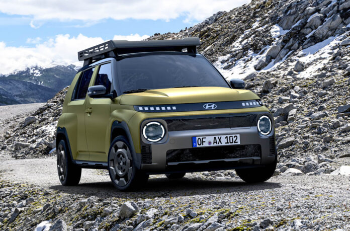 Hyundai Inster Cross terrain Hyundai Inster Cross