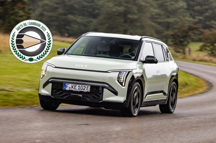 Kia EV3 årets bil i Danmark