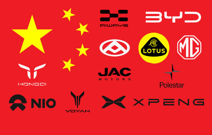 Kina maerker kinesiske bilmærker