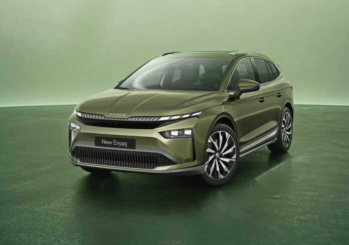 Skoda Enyaq fl 2025 bilsalget elbiler