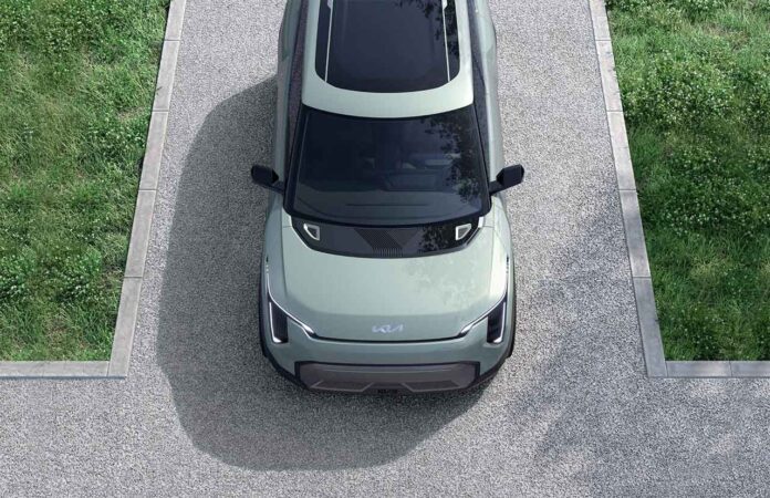 Kia EV3 oppe