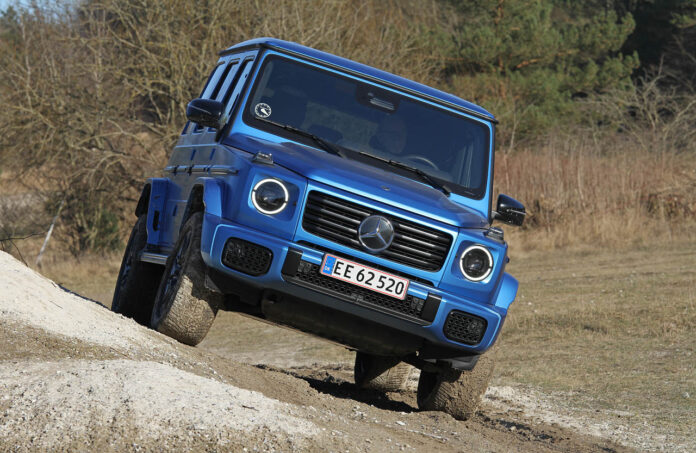 Mercedes G skraa