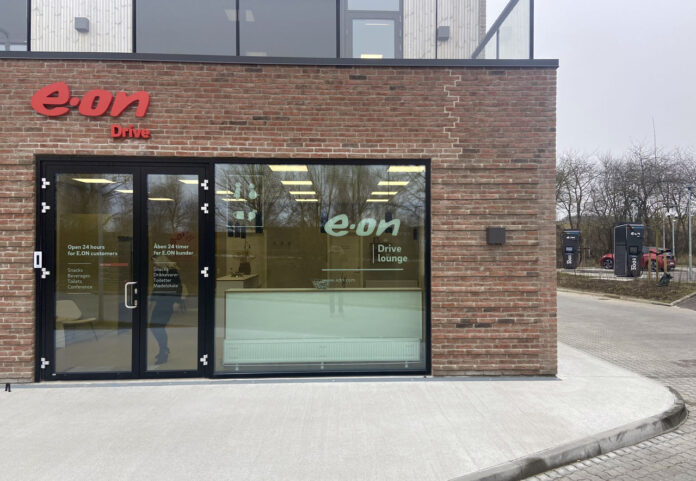 Omtankestation facade E.ON Omtankestation