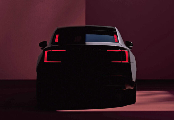 Volvo ES90 teaser image volvo 800 volt