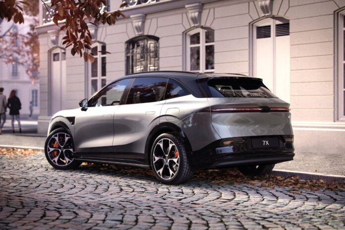 Zeekr 7X bag Zeekr priser