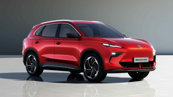 MG 5S EV rød MG 5S EV