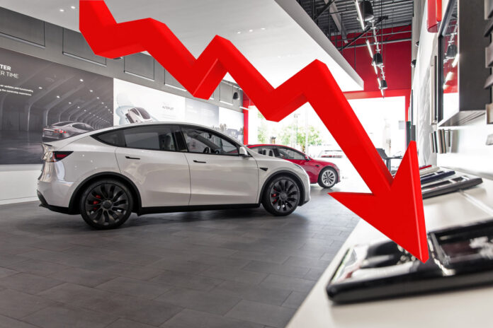 Tesla salg pil ned Tesla regnskab
