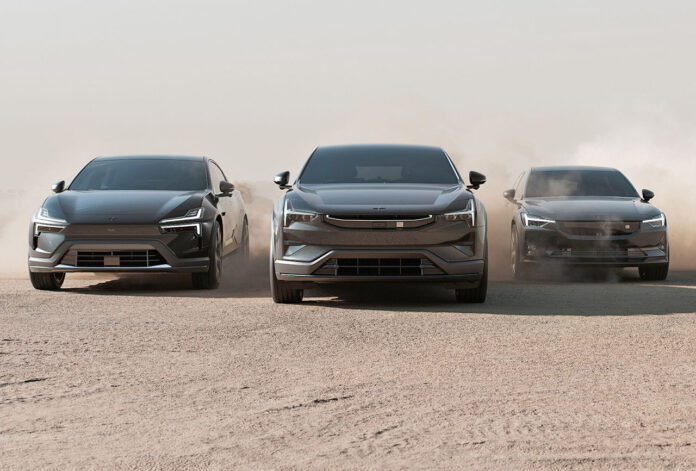 Polestar lineup front polestar salg