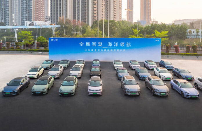 BYD biler Kina byd salgstal