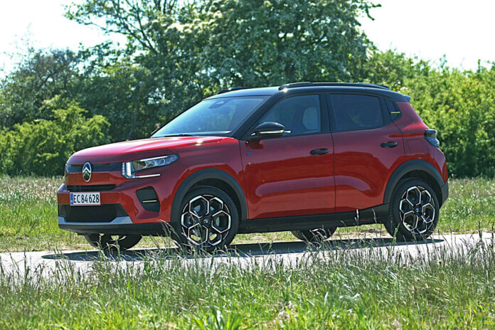 Citroen e-C3 side 1 test citroën ë-c3