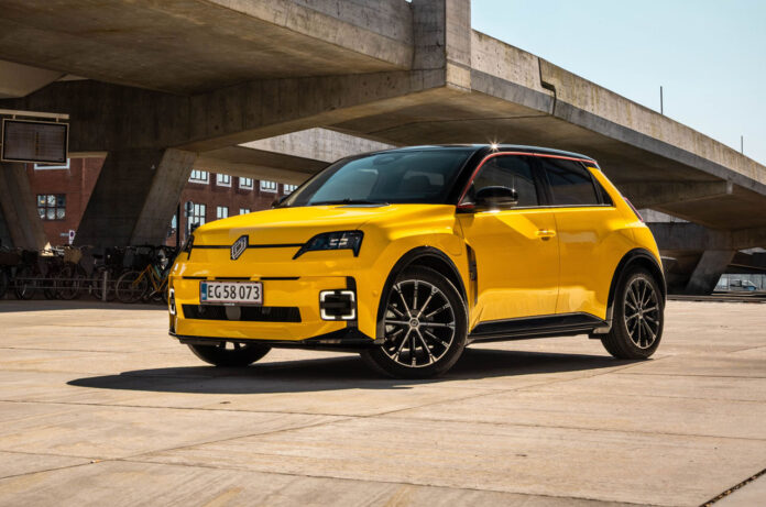 Renault 5 gul metro renault fem års garanti