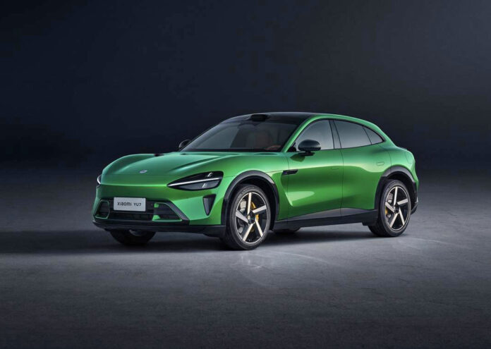 Xiaomi YU7 kinesiske elbiler