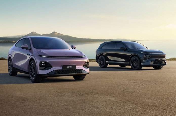 Xpeng G6 og G9 2025 xpeng lynladning