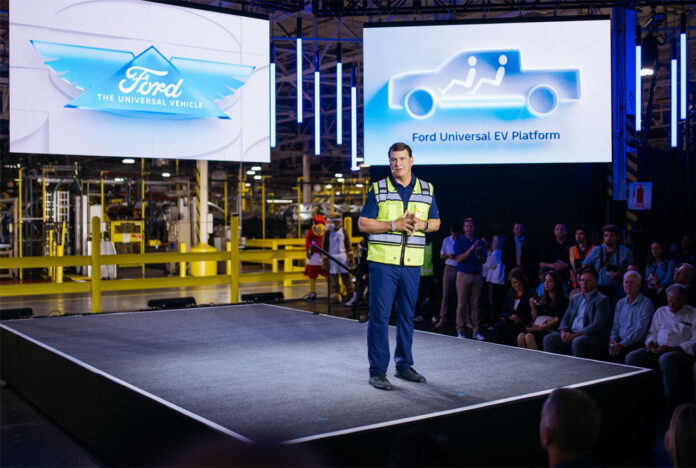Ford Jim Farley Louisville plant elbiler ford t