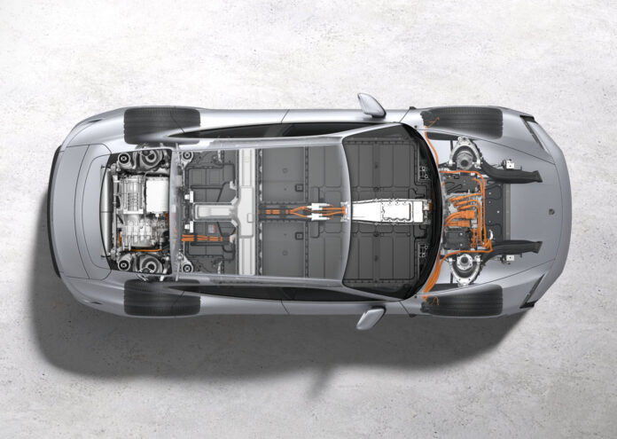 Porsche Taycan batteri