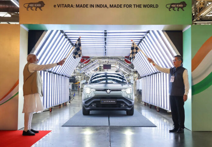 Suzuki Indien Suzuki eVitara.