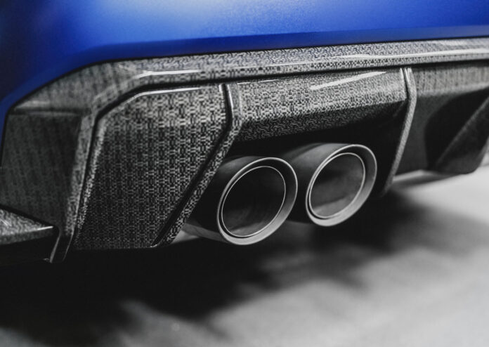 BMW hør exhaust
