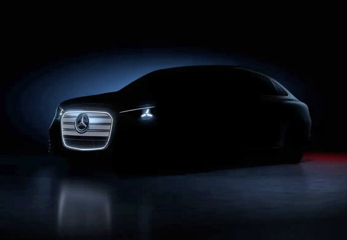 Mercedes C-klasse silhuet