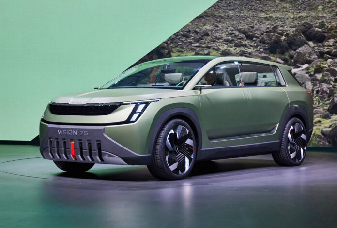 Skoda Vision 7S udst