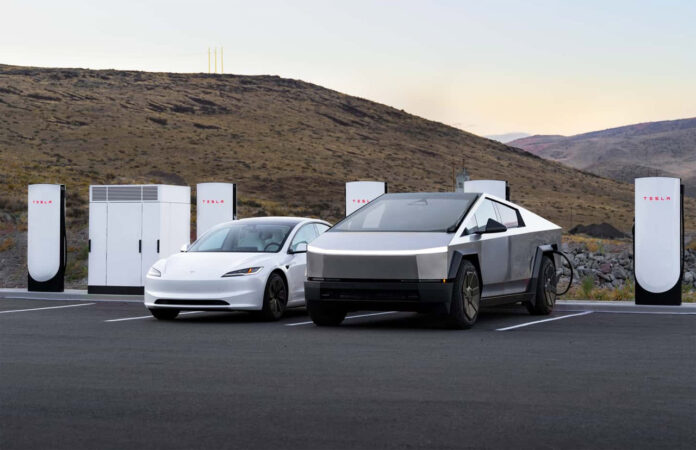 Tesla V4 Superchrager