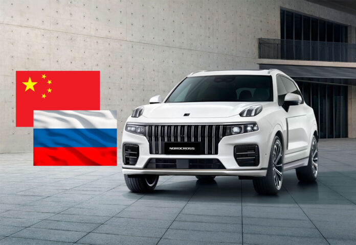 Geely Nordcross Kina Rusland
